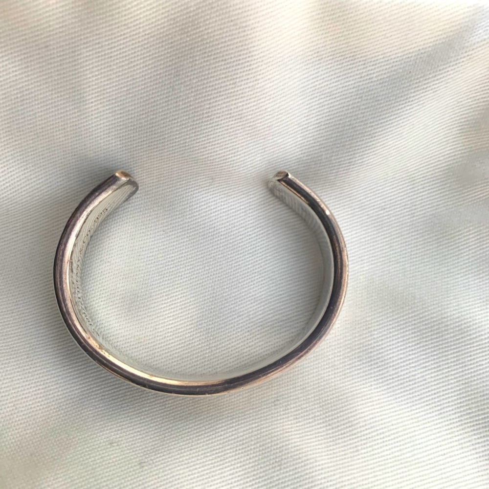 Tiffany & Co. Cuff bracelet. Sterling silver